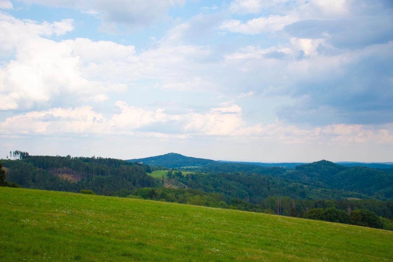 Chata Na Vyhlídce Železnice Exteriér fotografie