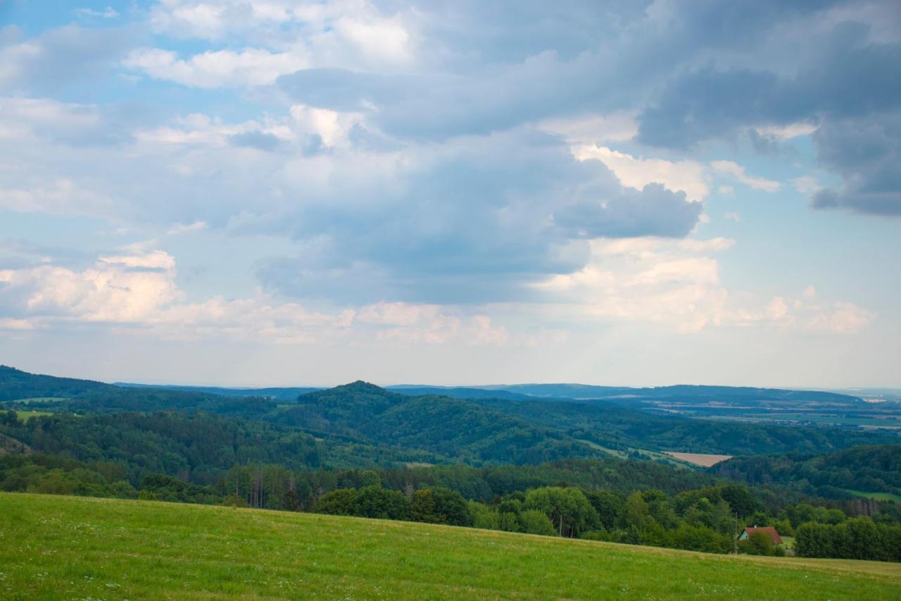 Chata Na Vyhlídce Železnice Exteriér fotografie