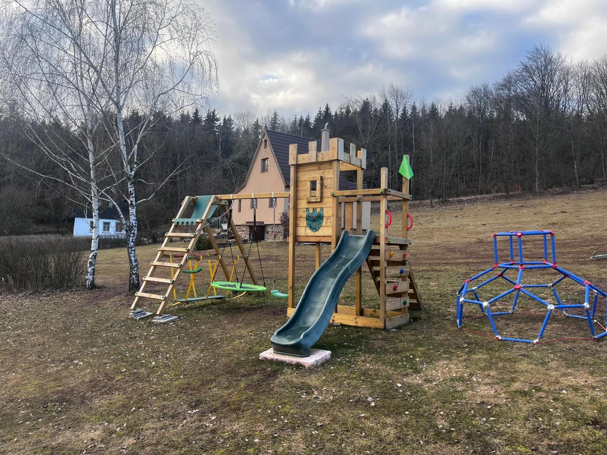 Chata Na Vyhlídce Železnice Exteriér fotografie